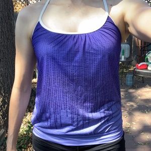 Prana Meadow Tank Top in Indigo Cascade